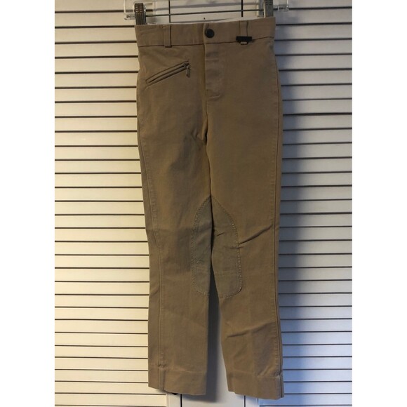 Dublin size 8 girls tan Jods riding pants - Picture 1 of 10